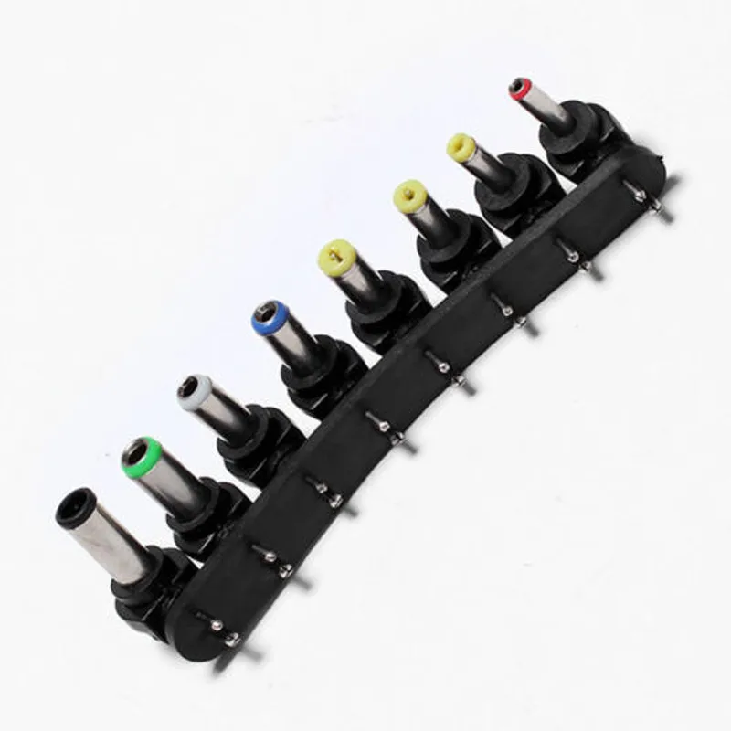 Universal 80W DC USB Port LED Auto Car Charger Adjustable Power Supply Adapter Set 8 Detachable Plugs For Laptop Notebook 22