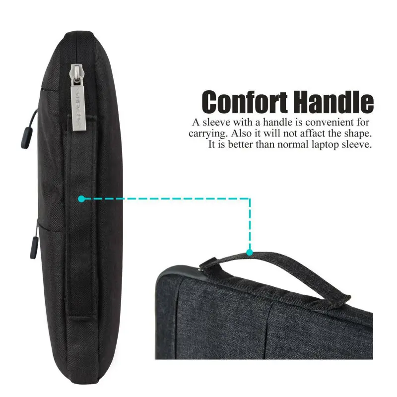 2017 New Pocket Bag for MacBook Pro 13 15 Case for Xiaomi Air 13.3 Waterproof Laptop Case for Lenovo 14 Cover for MacBook Air 13 15