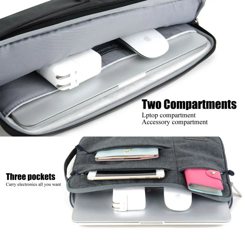 2017 New Pocket Bag for MacBook Pro 13 15 Case for Xiaomi Air 13.3 Waterproof Laptop Case for Lenovo 14 Cover for MacBook Air 13 22
