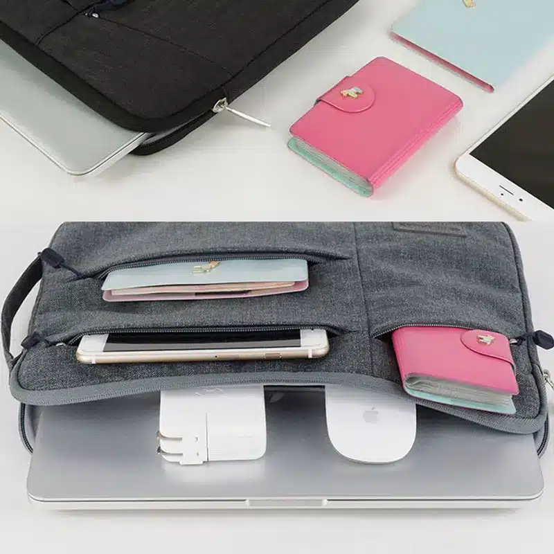 2017 New Pocket Bag for MacBook Pro 13 15 Case for Xiaomi Air 13.3 Waterproof Laptop Case for Lenovo 14 Cover for MacBook Air 13 23
