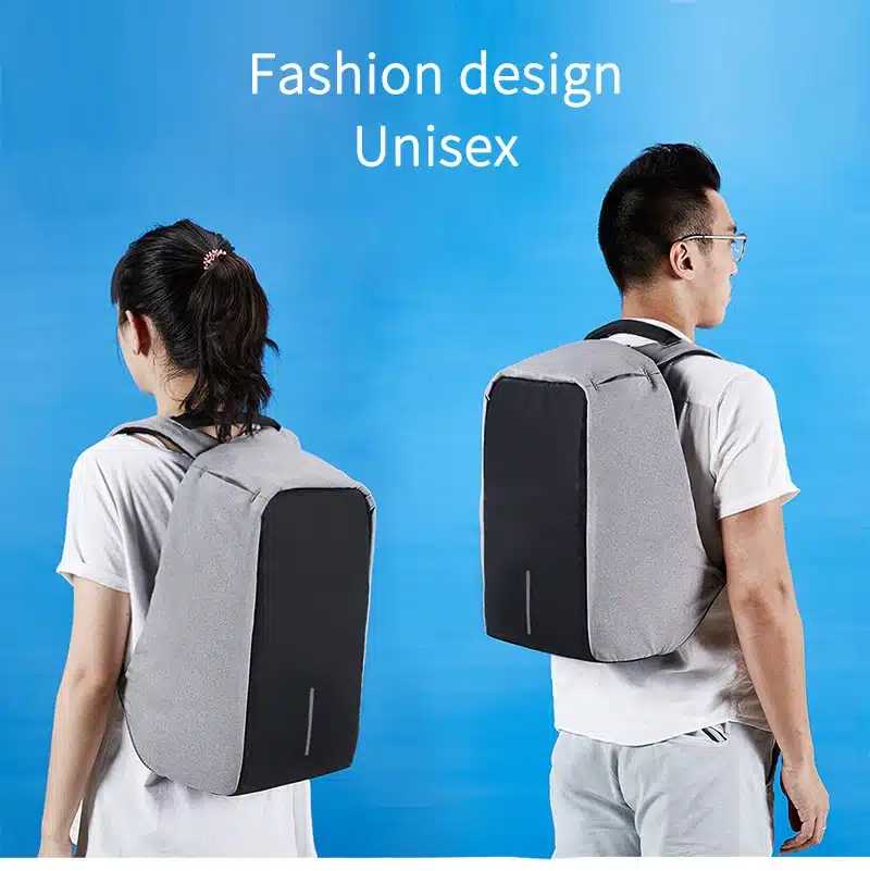 KALIDI USB Charge Laptop Bag for Mackbook 13.3-15.6 inch Notebook Bag Waterproof Anti Theft Laptop Backpack for Men School Bag 5