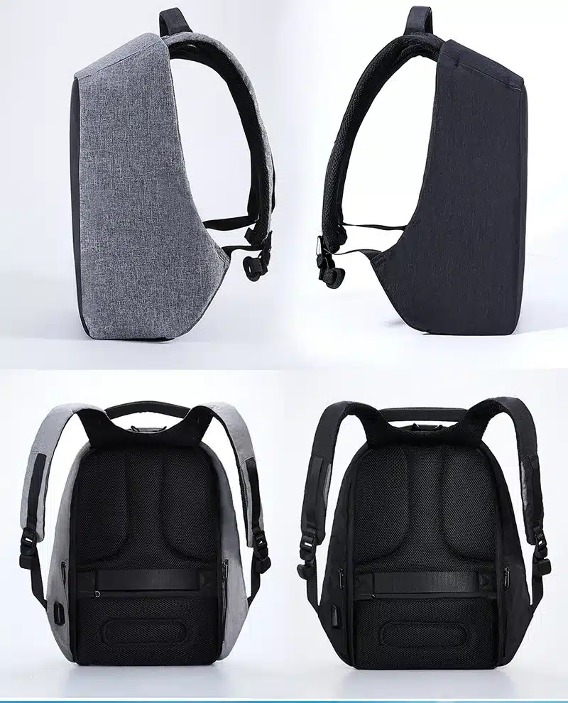 KALIDI USB Charge Laptop Bag for Mackbook 13.3-15.6 inch Notebook Bag Waterproof Anti Theft Laptop Backpack for Men School Bag 24