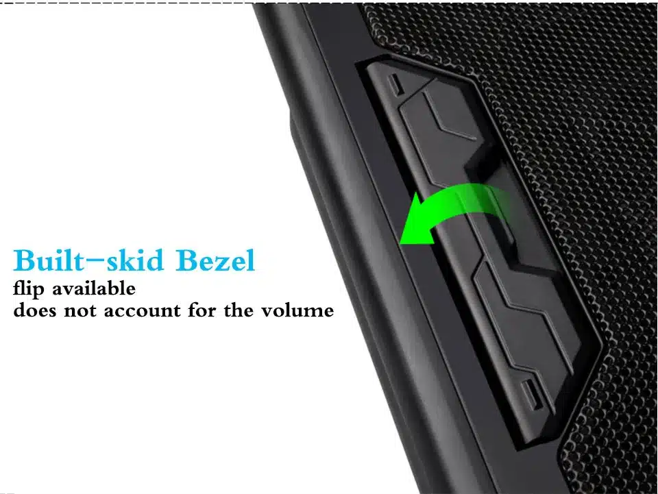 ICE COOREL Laptop cooler 2 USB Ports and Six cooling Fan laptop cooling pad Notebook stand For 12-15.6 inch fixture for laptop 11