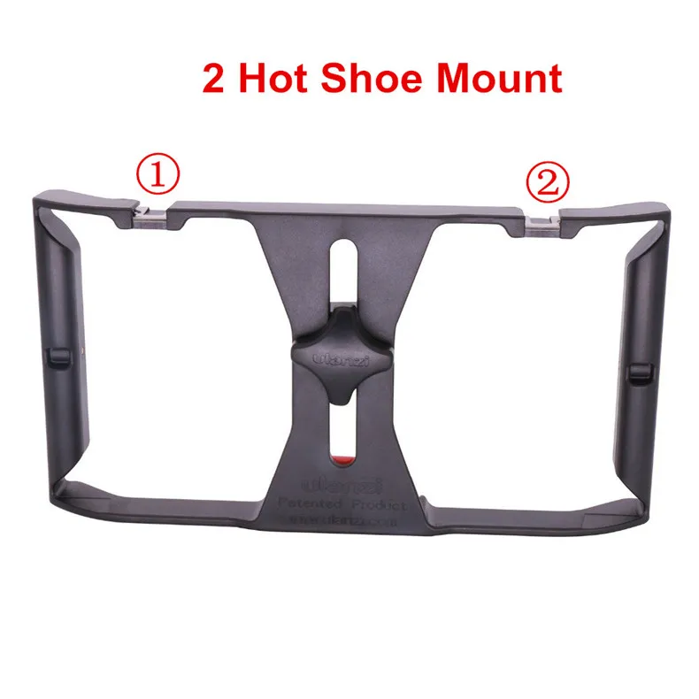 Ulanzi Handheld Smartphone Video Rig Case for iPhone X Samsung,Phone Rig Stabilizer for Live stream Youtube Filmmaking Vlogger 8