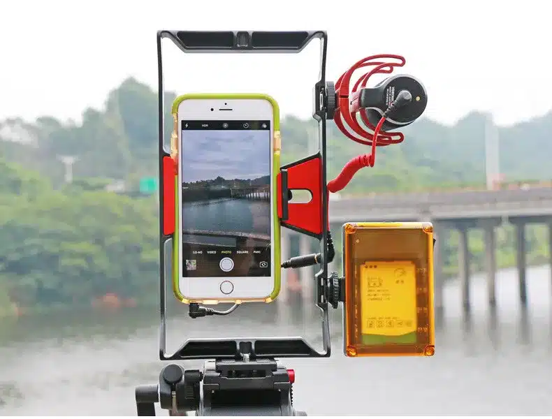 Ulanzi Handheld Smartphone Video Rig Case for iPhone X Samsung,Phone Rig Stabilizer for Live stream Youtube Filmmaking Vlogger 18