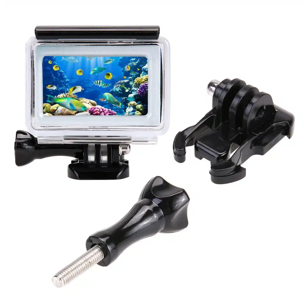 ALLOET 35m Diving Waterproof Touch Camera Case Cover Case For Xiaomi Yi 4K 2 II Action Camera Xiaoyi Case 4K Yi Accessories 18