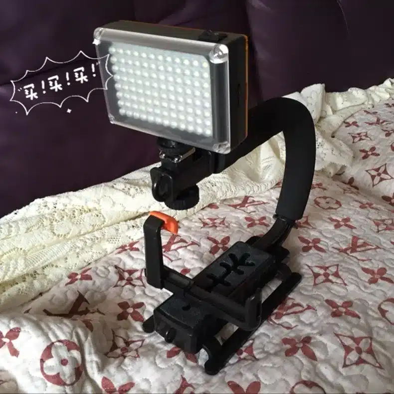Ulanzi 96 LED Phone Video Light Photo Lighting on Camera Hot Shoe LED Lamp for iPhoneX 8 Camcorder Canon/Nikon DSLR Live Stream 20