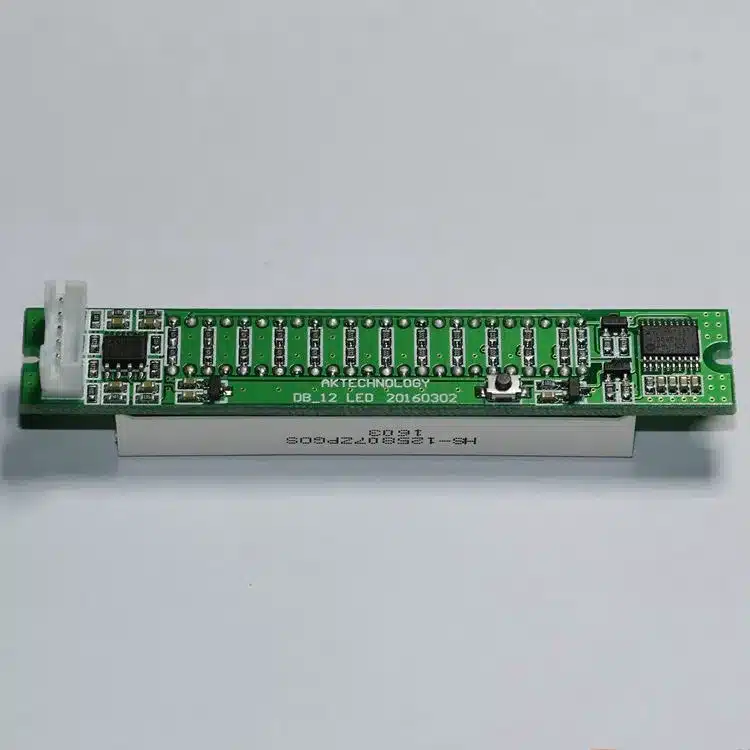 Aiyima Mini Dual 12 Level indicator VU Meter Stereo Amplifier Board Adjustable light Speed Board With AGC Mode Diy KITS 9