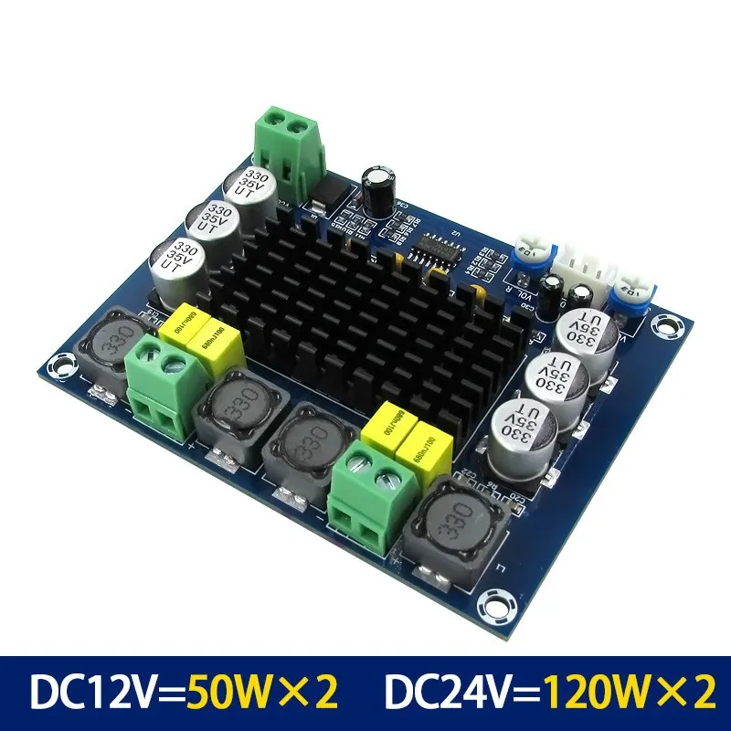 Aiyima 2PCS MX50 SE 100WX2 Dual Channels Audio Power amplifiers Board Diy Kit New Version 13