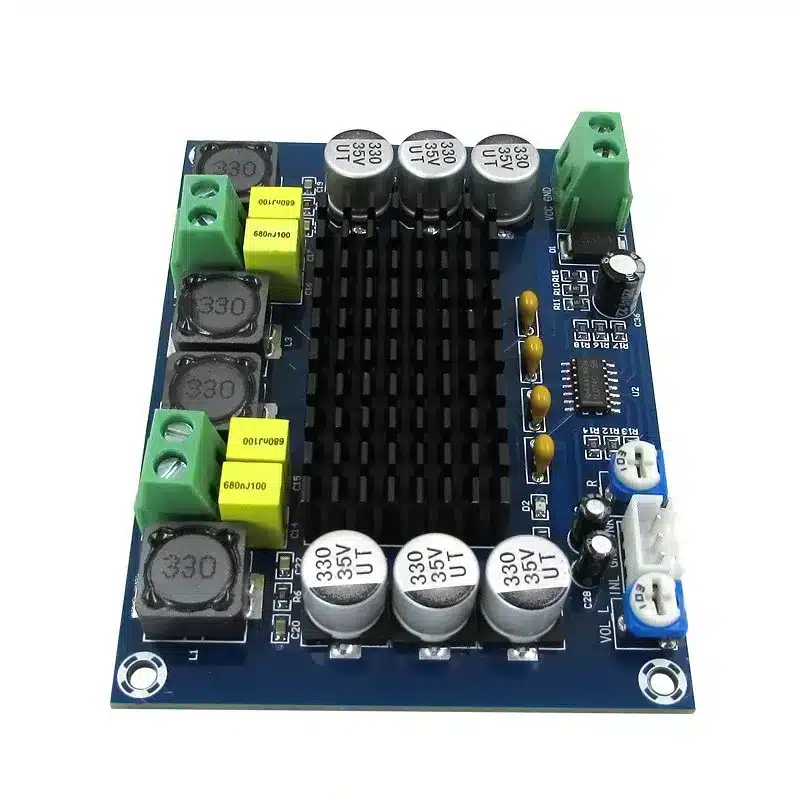 Aiyima 2PCS MX50 SE 100WX2 Dual Channels Audio Power amplifiers Board Diy Kit New Version 15