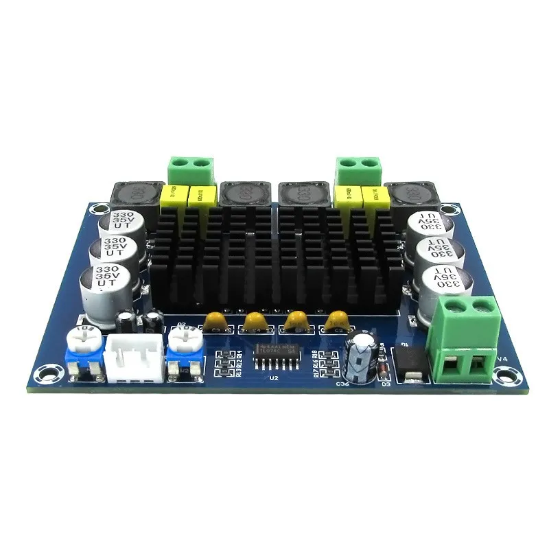 Aiyima 2PCS MX50 SE 100WX2 Dual Channels Audio Power amplifiers Board Diy Kit New Version 16