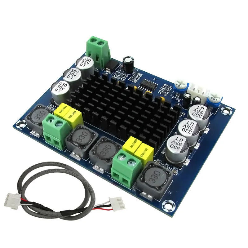 Aiyima 2PCS MX50 SE 100WX2 Dual Channels Audio Power amplifiers Board Diy Kit New Version 17