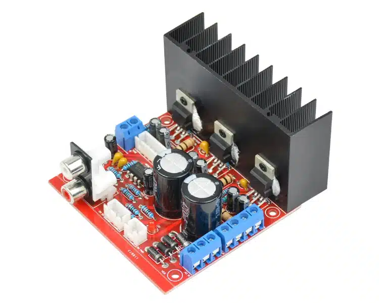 Aiyima TDA2030A 2.1 Subwoofer Amplifier Board Three-channel Speaker Audio Bass Amp Board 14
