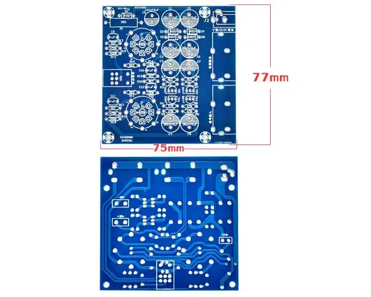 Aiyima Tube Amplifiers Audio board Amplificador Pre-Amp Audio Mixer 6J1 Valve Preamp Bile Buffer Diy Kits 12