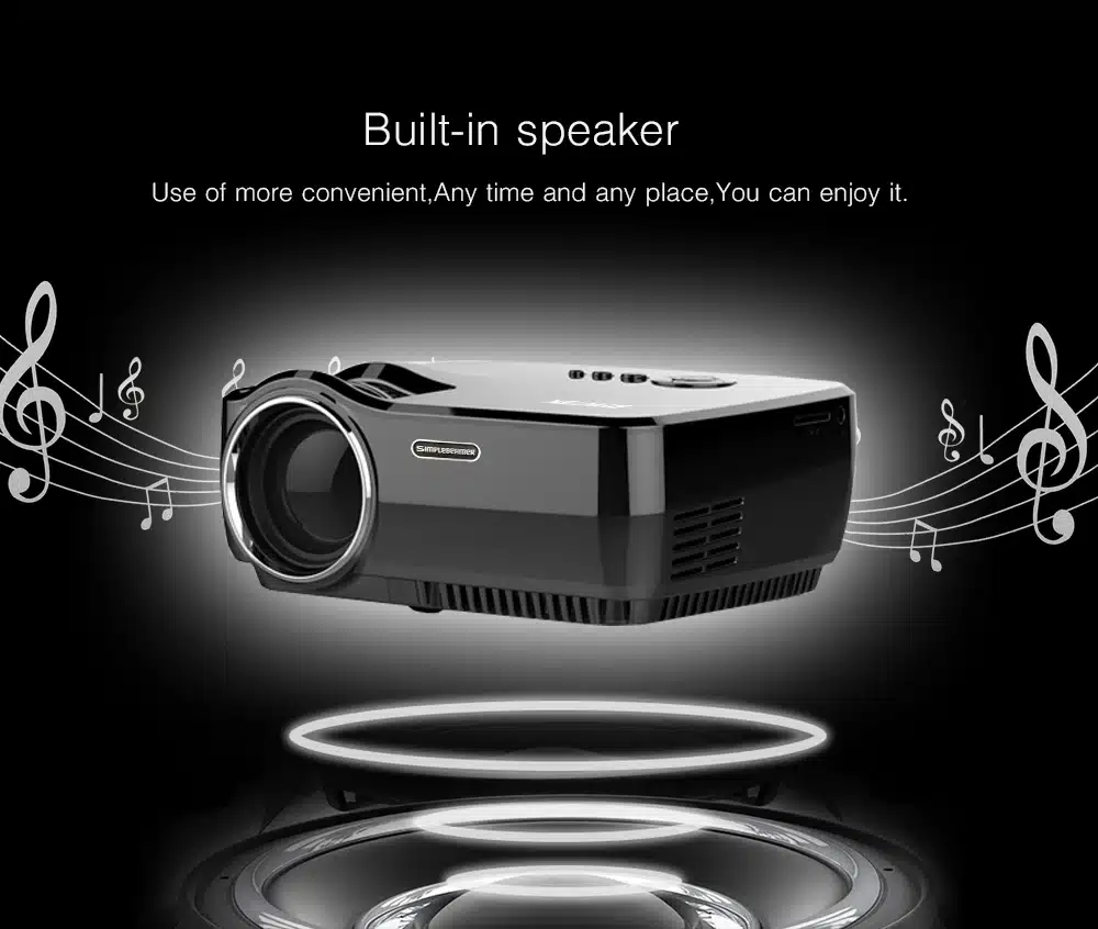 Projector BYINTEK SKY GP70 2018 Hottest Portable Led Projector HD Pico USB HDMI LCD cinema LED Mini Video Digital Home Theater 20