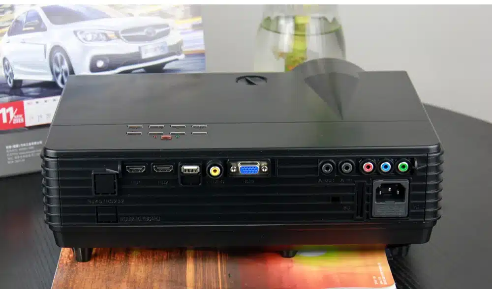 2018 Cheap Projector MOON BT96Plus Android wifi smart game bluetooth Video HDMI USB Full HD 1080P Home Theater LED Projector 41