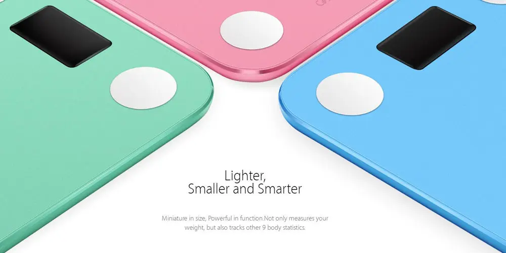 International Version Yunmai Mini Smart Weighing Scale Digital Body Fat Health Loss Weight SCALES BMI Muscle Rate For APP Remote 8