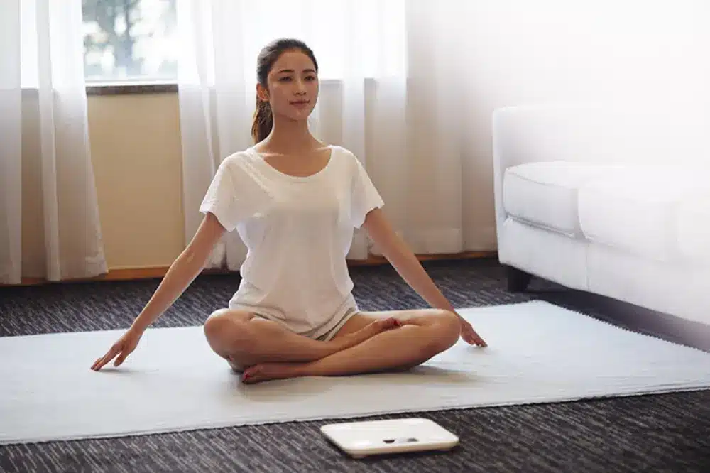 International Version Yunmai Mini Smart Weighing Scale Digital Body Fat Health Loss Weight SCALES BMI Muscle Rate For APP Remote 24