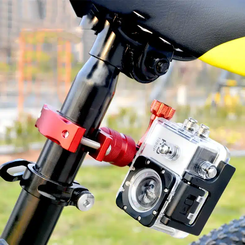 High Quality Aluminum Handlebar Holder for GoPro Hero 4 3+ 3 2 1 Sport Action Camera Holder Bike Bicycle Stand Holder Cam Mount 2