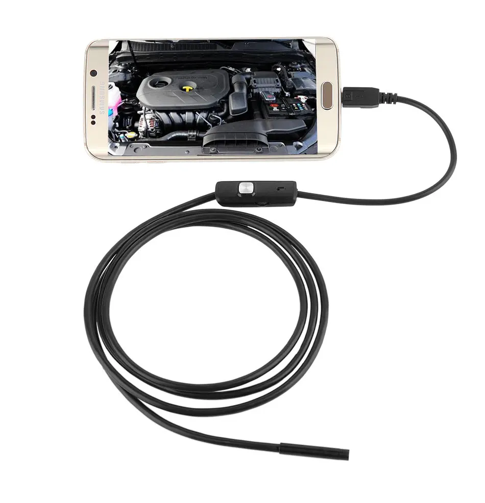 1M 1.5M 2M 3.5M 5M Universal Endoscope 720P Waterproof 6LED Portable Inspection Borescope Camera For Android Mobile Phone 7