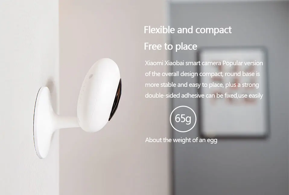 Original Xiaomi Mijia Camera 720P HD Wireless Wifi Smart Camera Infrared Night Vision 100.4 Degree Wide Angle Xiaomi Home Camera 15