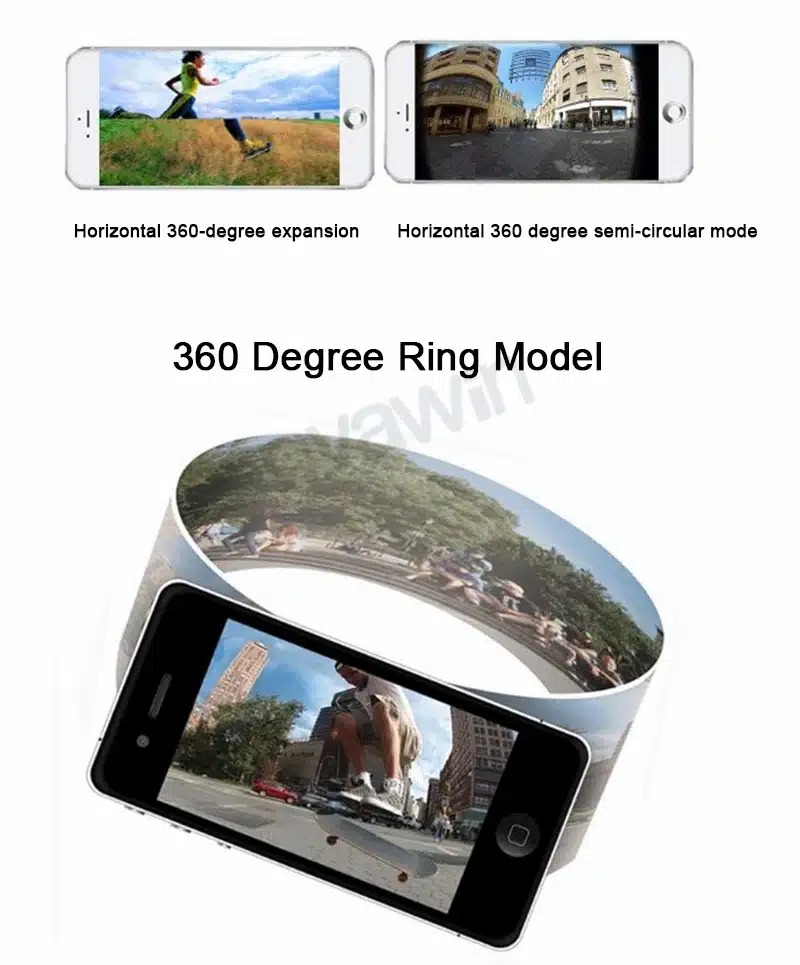 360 Degree Camera VR 4K Wifi Video Mini Panoramic 2448*2448 HD Panorama Action 30m Waterproof Sports Driving Cam 2017 23