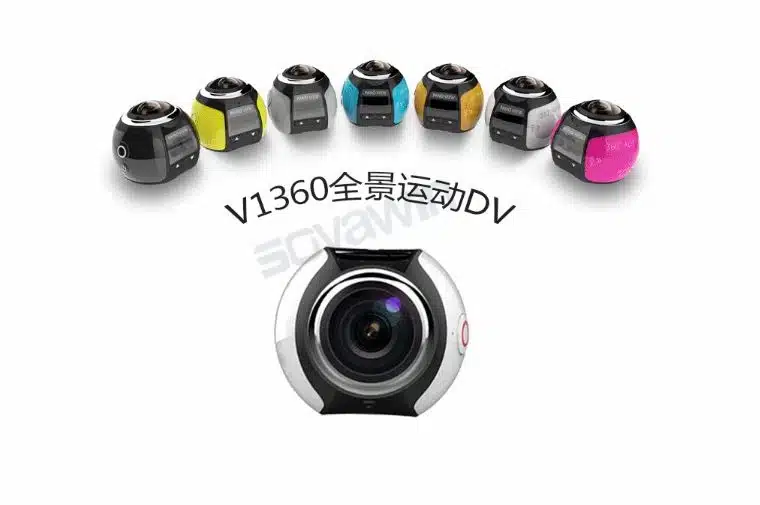360 Degree Camera VR 4K Wifi Video Mini Panoramic 2448*2448 HD Panorama Action 30m Waterproof Sports Driving Cam 2017 27