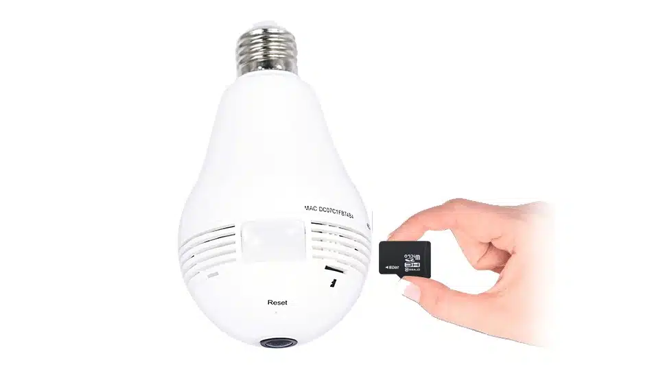 Bulb Light Wireless IP Camera Wi-fi FishEye 960P 360 degree panoramic Mini VR Camera 1.3MP Home Security WiFi Camera Panoramic 17