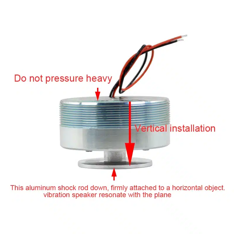 1Pc Aiyima 2Inch Resonance Speaker Vibration Strong Bass Louderspeaker All Frequency Horn Speakers 50mm 4 Ohm 25 W 13