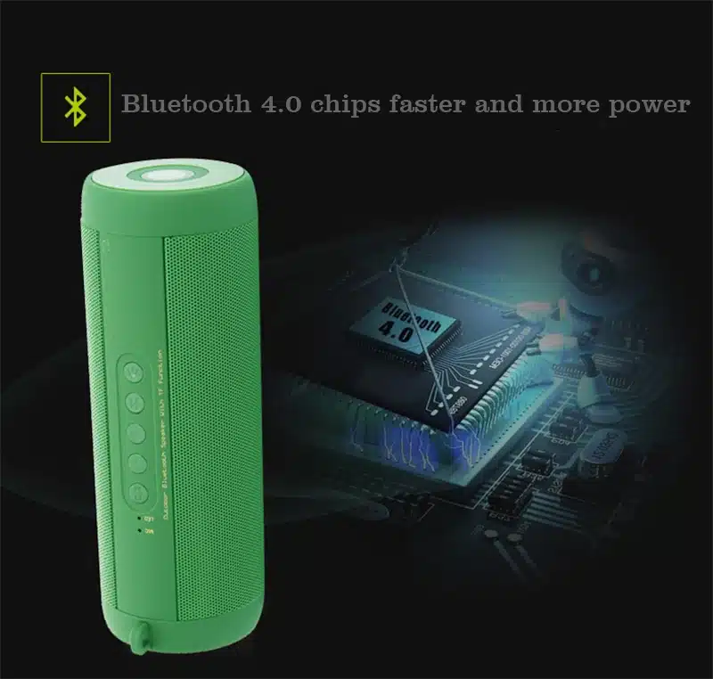 M&J Wireless Best Bluetooth Speaker Waterproof Portable Outdoor Mini Column Box Loudspeaker Speaker Design for iPhone Xiaomi 16