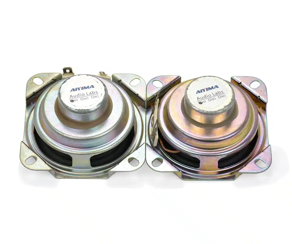 Aiyima 2pcs 2.75inch Audio Speaker 4ohm 15W Uplifting Angle Neodymium Magnetic Full Range Speaker DIY 8