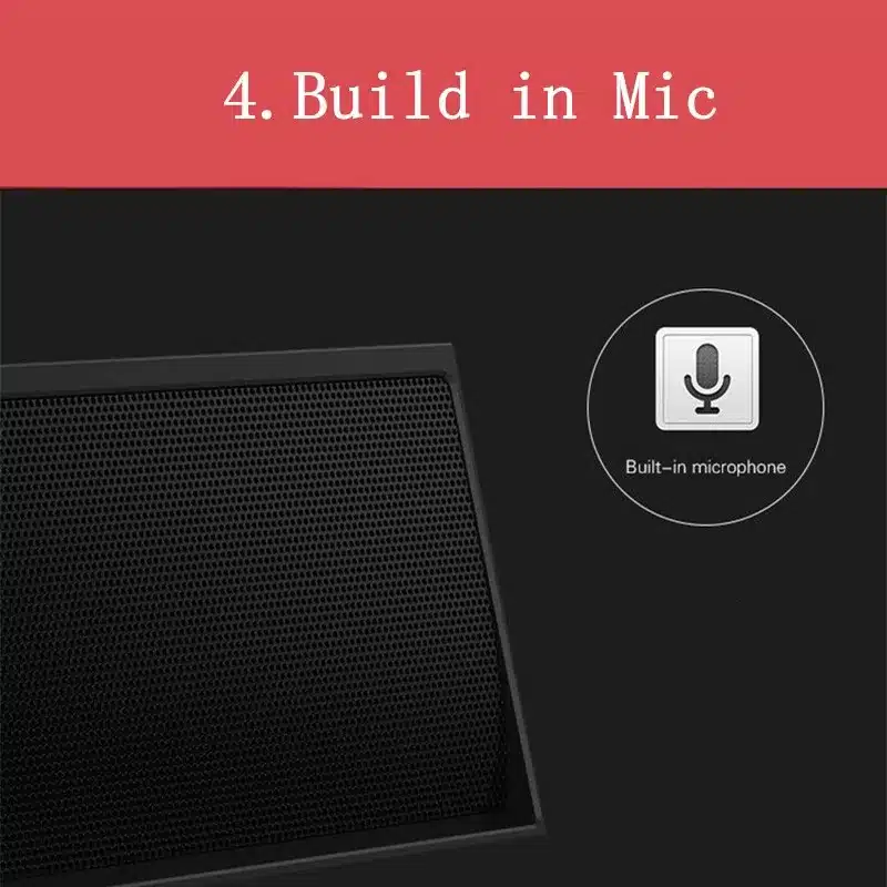 Big power 10W Sardine HIFI portable wireless bluetooth Speaker, Stereo Soundbar TF FM radio subwoofer column for computer player 4