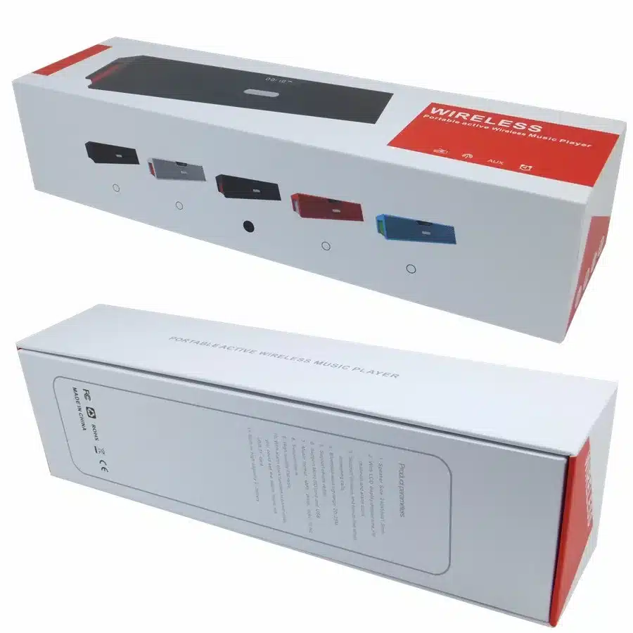 Big power 10W Sardine HIFI portable wireless bluetooth Speaker, Stereo Soundbar TF FM radio subwoofer column for computer player 10