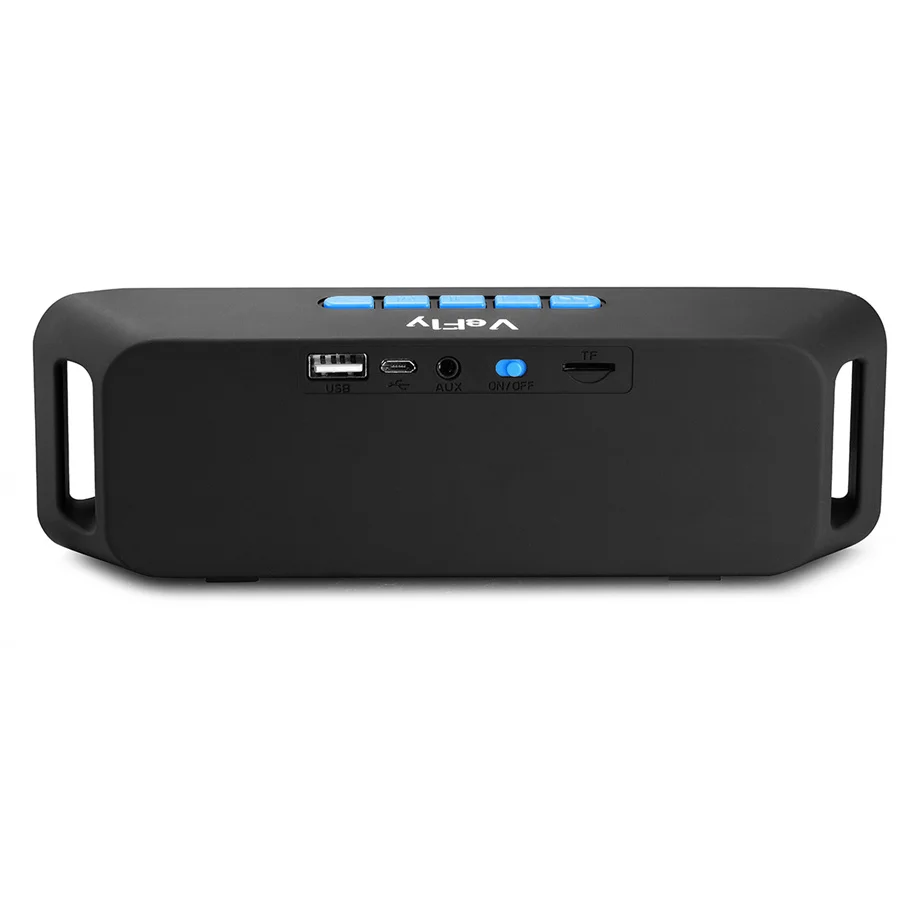 VeFly Wireless 4.2 Bluetooth Speaker, column Stereo Subwoofer USB Speakers computer TF Built-in Mic Bass mp3 player Sound Box 11