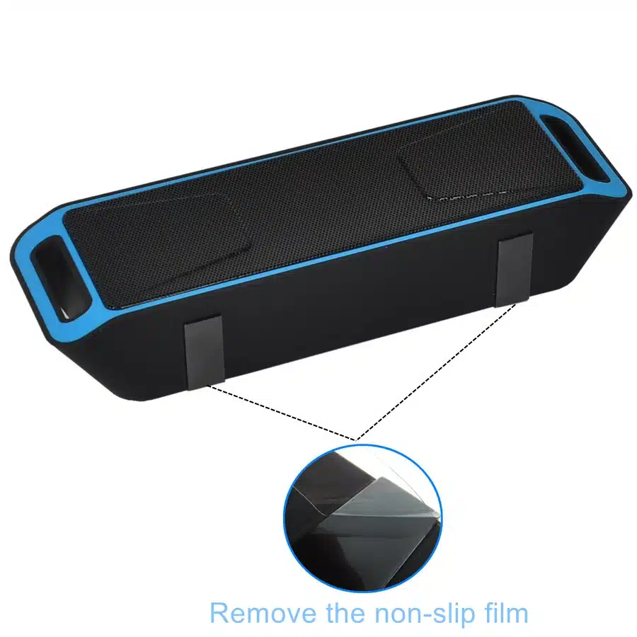 VeFly Wireless 4.2 Bluetooth Speaker, column Stereo Subwoofer USB Speakers computer TF Built-in Mic Bass mp3 player Sound Box 12