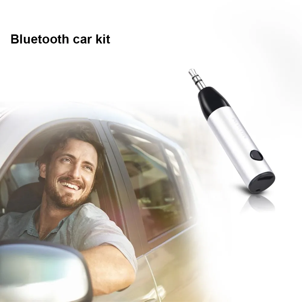 ihens5 Mini Music Receiver Adapter 3.5mm Jack AUX Audio Wireless Bluetooth Car Kit Handsfree with Mic for Headphones Speaker 11