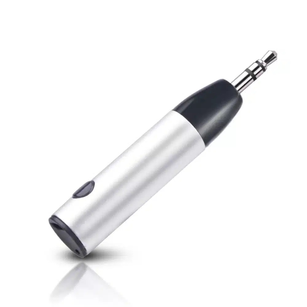 ihens5 Mini Music Receiver Adapter 3.5mm Jack AUX Audio Wireless Bluetooth Car Kit Handsfree with Mic for Headphones Speaker 12