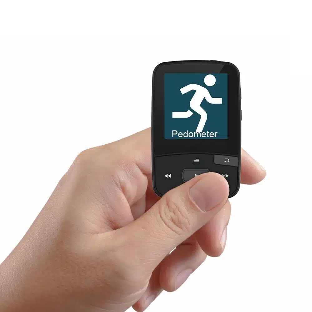 Original MP3 Player Bluetooth 16GB Clip MP3 Sport Running 1.5" Screen with FM Support micro sd card MP3 HIFI Music Player RUIZU 15