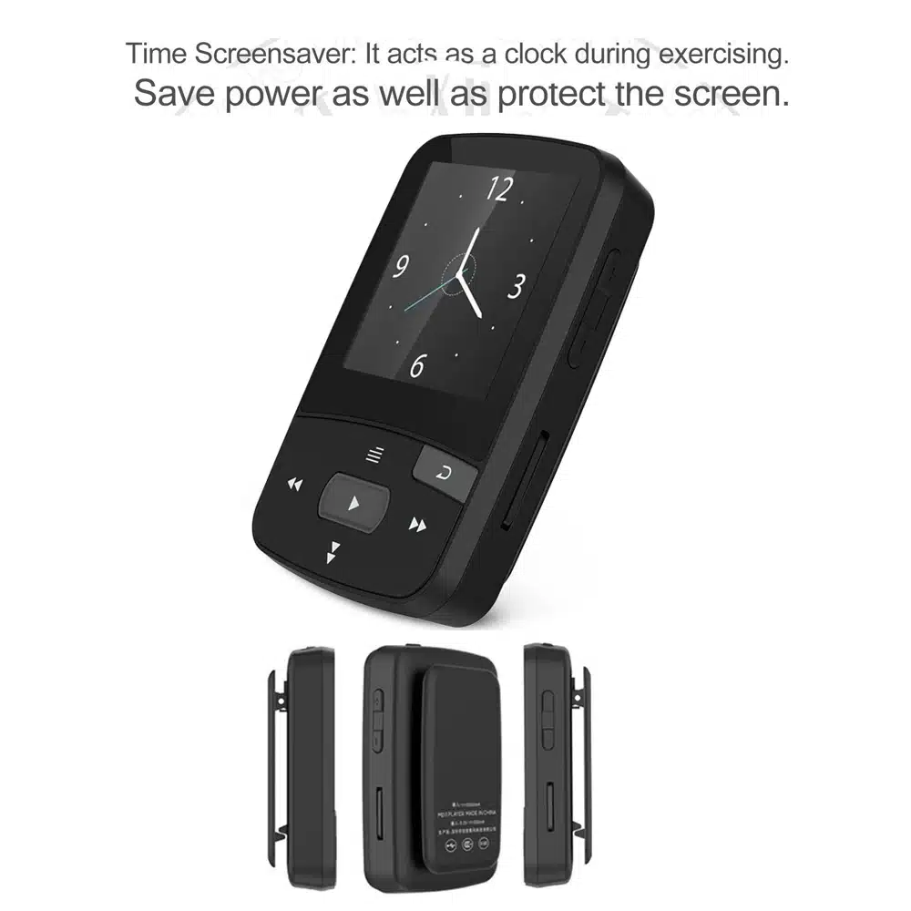 Original MP3 Player Bluetooth 16GB Clip MP3 Sport Running 1.5" Screen with FM Support micro sd card MP3 HIFI Music Player RUIZU 17