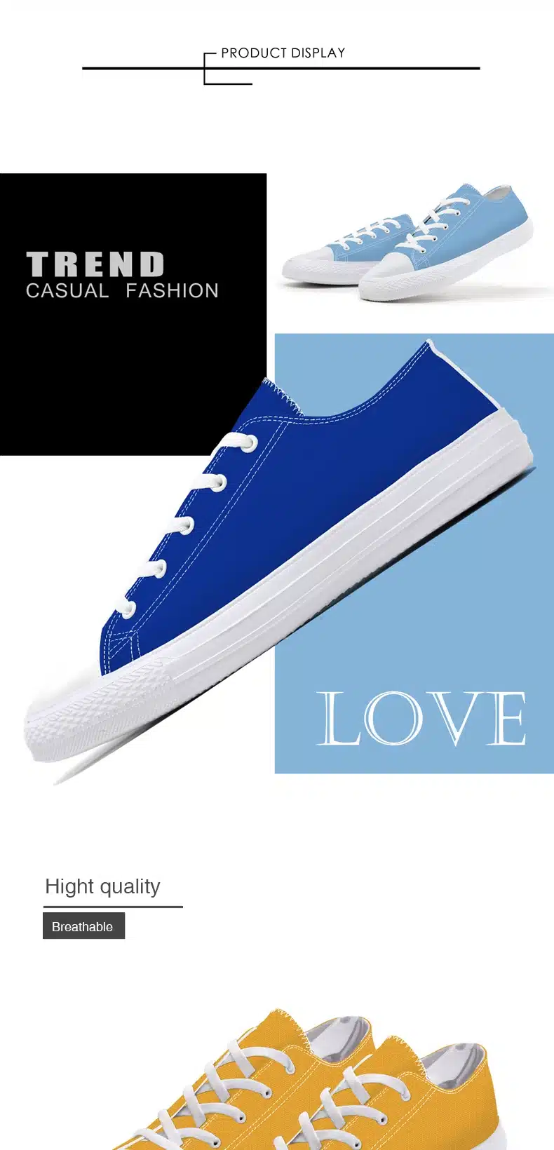FIRST DANCE Fashion Classic Canvas Shoes Mens Casual Custom Dropshipping Printed Shoes Youth Solid Color Lace Up Flats 3d Shoes 8