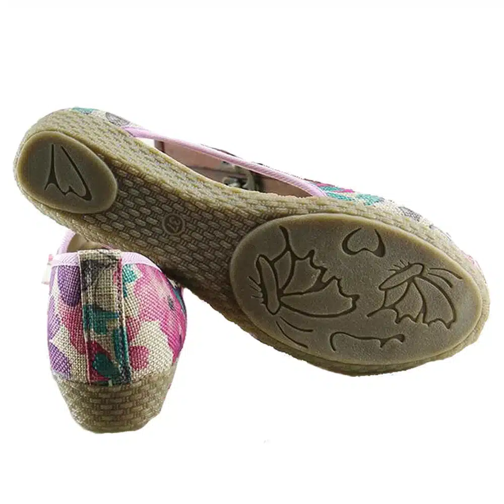 Vintage Women Flats Summer New Soft Canvas Embroidery Shoes Casual Slip On Bow Dance Flat Sandals For Woman Zapatos Mujer 15