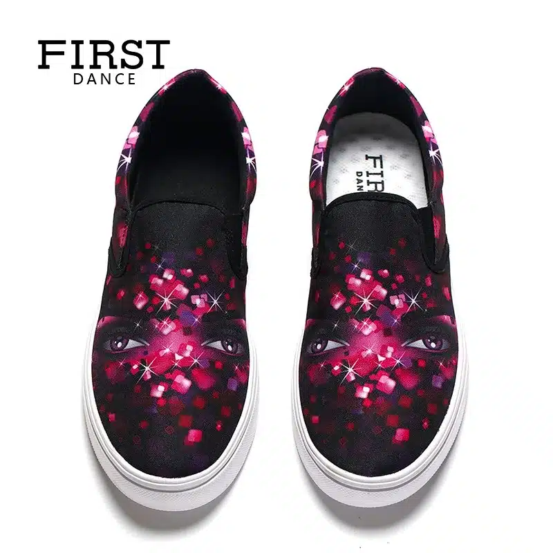 Chinese Style Luxury Brand Women Flats Shoes Customized 3D Printed Girls Loafers Shoes Air Mesh Breathable Female Leisure Shoes 16