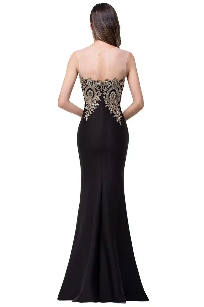 In Stock 2018 Evening Dress long Burgundy Black Satin Cheap Long Mermaid Evening Dresses Formal Evening Gown Party Prom Dress 18
