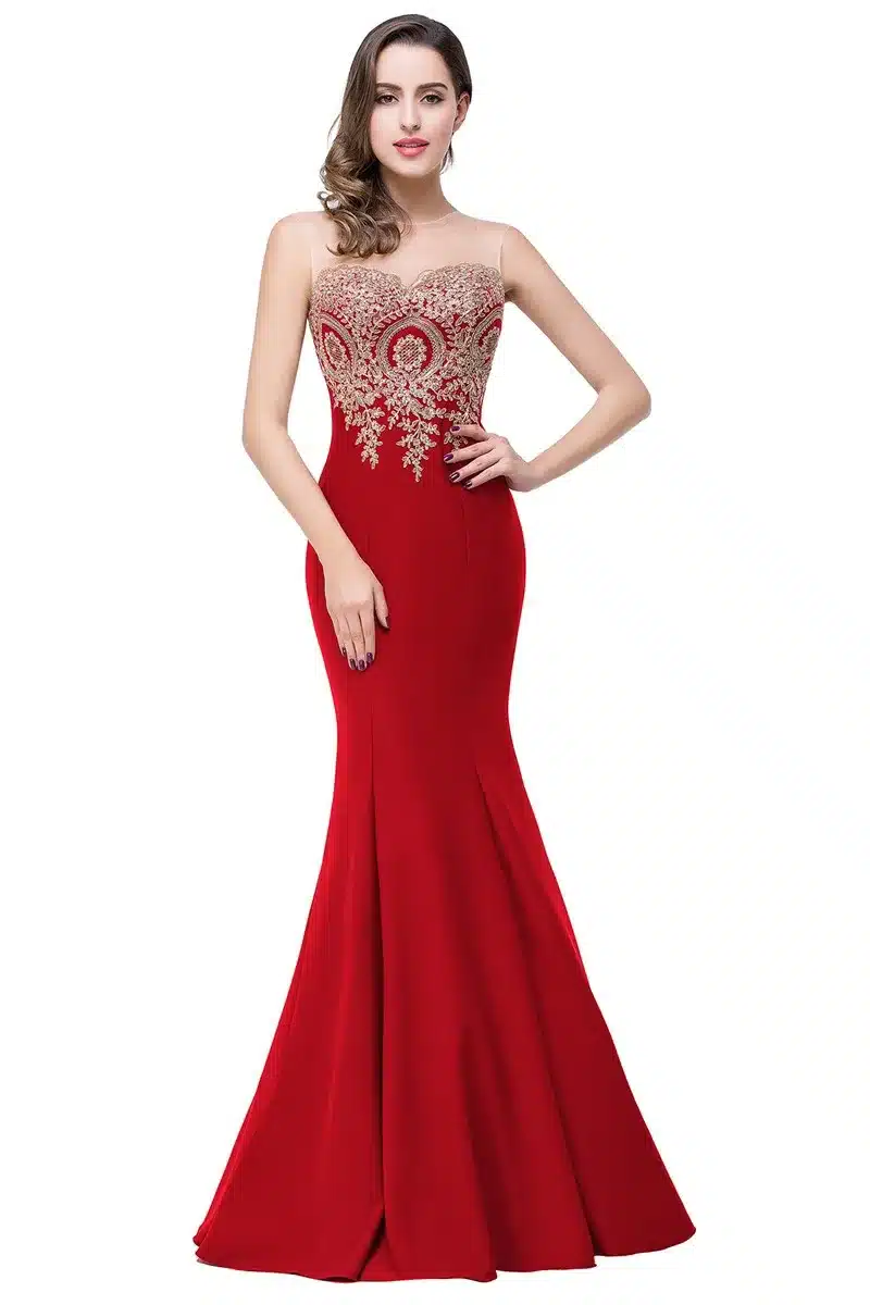 In Stock 2018 Evening Dress long Burgundy Black Satin Cheap Long Mermaid Evening Dresses Formal Evening Gown Party Prom Dress 19