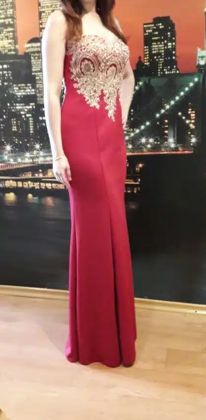 In Stock 2018 Evening Dress long Burgundy Black Satin Cheap Long Mermaid Evening Dresses Formal Evening Gown Party Prom Dress 26