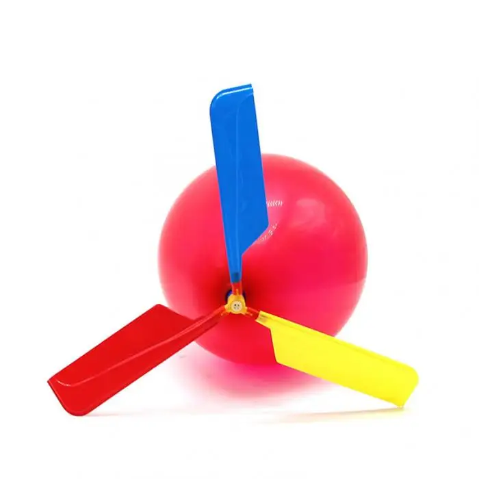10Pcs Set Toy Balls Balloons Helicopter Flying With Whistle Children Outdoor Playing Creative Funny Toy Propeller Kid Toys YH-17 3