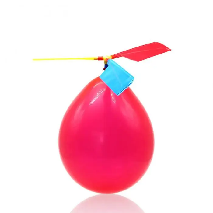 10Pcs Set Toy Balls Balloons Helicopter Flying With Whistle Children Outdoor Playing Creative Funny Toy Propeller Kid Toys YH-17 5