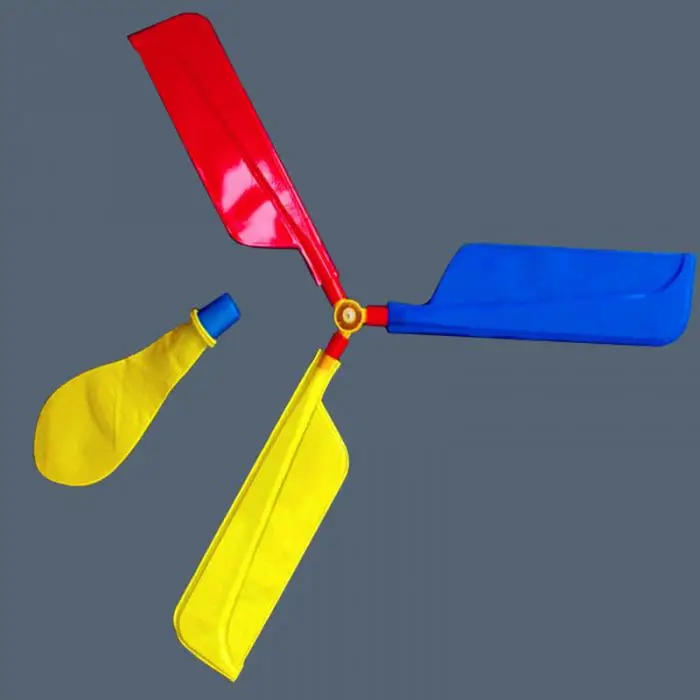 10Pcs Set Toy Balls Balloons Helicopter Flying With Whistle Children Outdoor Playing Creative Funny Toy Propeller Kid Toys YH-17 9