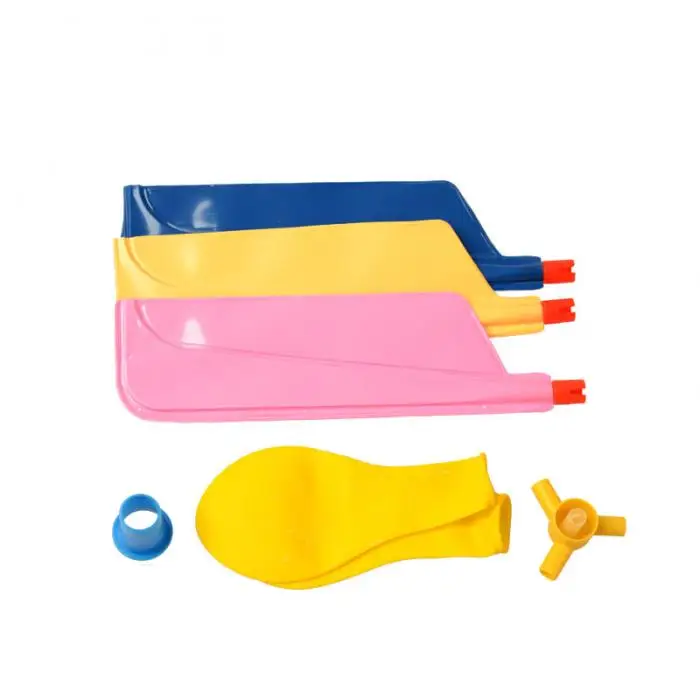 10Pcs Set Toy Balls Balloons Helicopter Flying With Whistle Children Outdoor Playing Creative Funny Toy Propeller Kid Toys YH-17 10