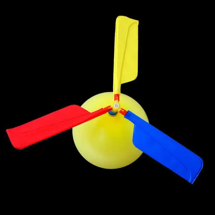 10Pcs Set Toy Balls Balloons Helicopter Flying With Whistle Children Outdoor Playing Creative Funny Toy Propeller Kid Toys YH-17 11